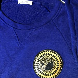 NWOT Versace Collection Blue sweatshirt